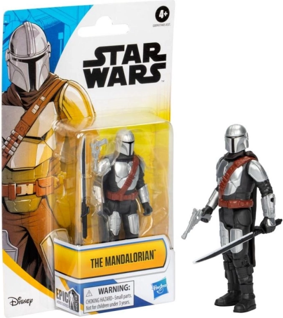 STAR WARS Epic Hero Series 10 cm Mandalorian akciófigura