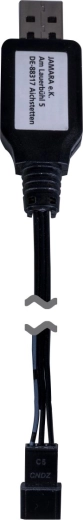 USB-töltőkábel JCB 1:26 2,4 GHz Demolition-Set kotrógéphez