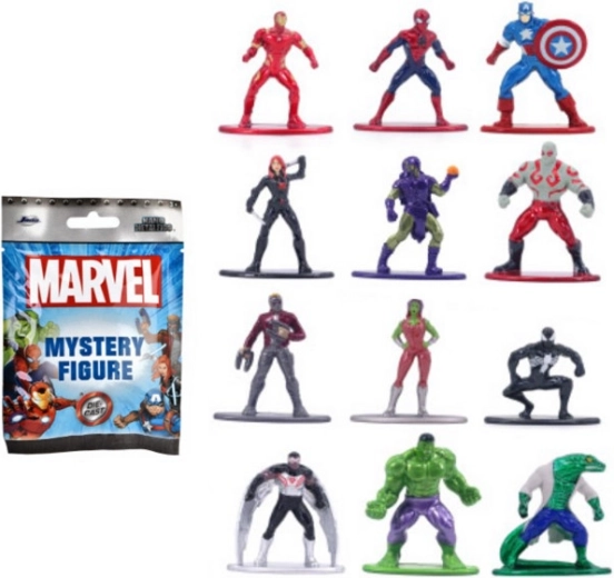Jada fém minifigura MARVEL 4 cm – meglepetés tasak