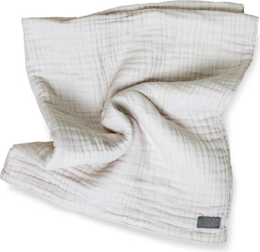 Vinter & Bloom muszlin takaró Layered Organic galambszürke