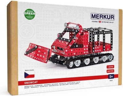 MERKUR építőkészlet Hótoló 642 db dobozban 33x23x6 cm