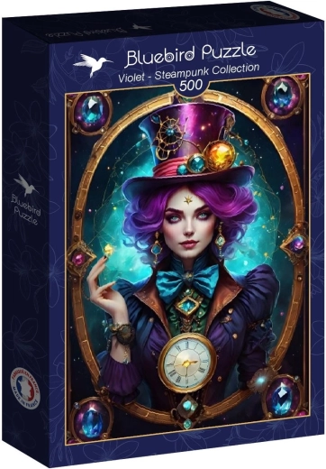 Bluebird puzzle Violet – steampunk kollekció 500 darabos