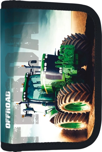 Egyemeletes iskolai tolltartó Traktor OXYBAG