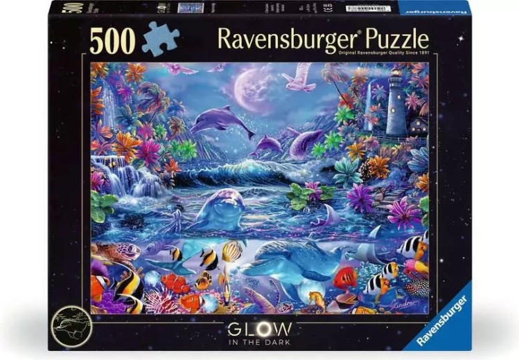 Ravensburger világító puzzle A holdfény varázsa 500 darab