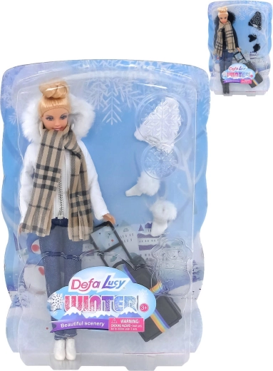 Defa Lucy Winter baba téli ruhában és kiegészítőkkel – 1 db