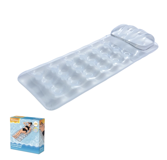 Bestway felfújható matrac fejtámlával 188 × 71 cm