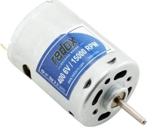 Redox 400 kefés egyenáramú motor 6 V 15000 ford./perc - 1 db