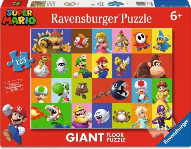 Ravensburger óriás padlópuzzle Super Mario (125 darab)