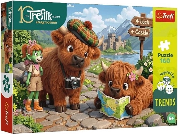 Trefl Kids puzzle Aranyos kiskravi 160 darab