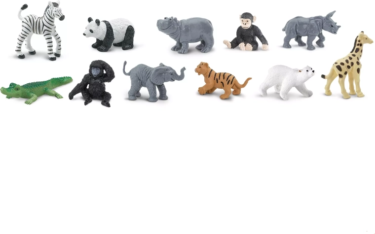 Safari Ltd. ZOO-kölykök – figura szett