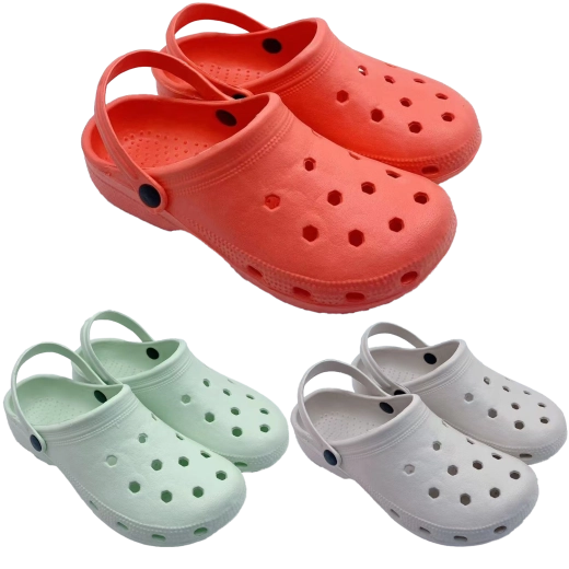 Kerti papucs EVA habból szellőzéssel és sarokpánttal