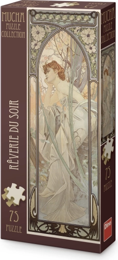 Alfons Mucha – Esti álmodozás panoráma puzzle 75 darab