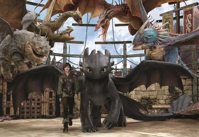 Clementoni puzzle Így neveld a sárkányodat – Csapat, 104 darab