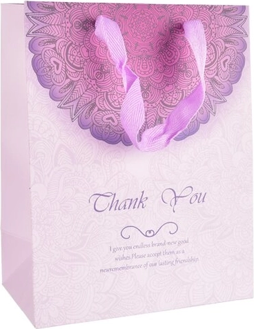 Thank You ajándéktáska 14 × 7 × 15 cm