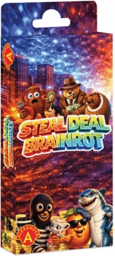Steal Deal Brainrot családi zsebkártyajáték