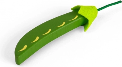 Bigjigs Toys fából készült borsó, 2 db