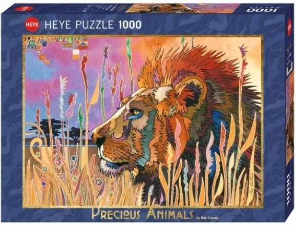 HEYE puzzle 1000 darabos – az állatok királya