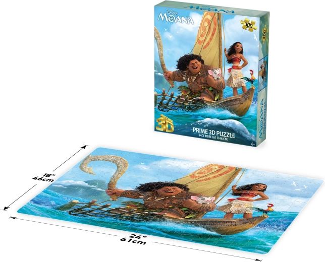 3D puzzle Moana 300 darab