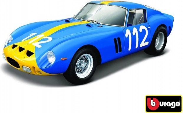 Bburago modellautó 1:24 Ferrari 250 GTO kék