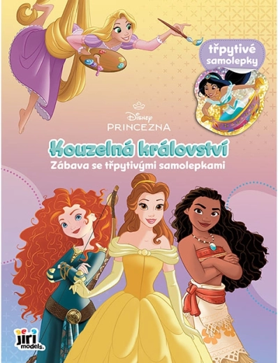Disney hercegnők matricás könyv csillogó matricákkal