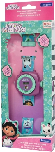 Lexibook gyerek digitális vetítős óra – Gabby varázsháza