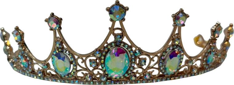 RÓZSASZÍNŰ Enchanted Tiara fejpánt