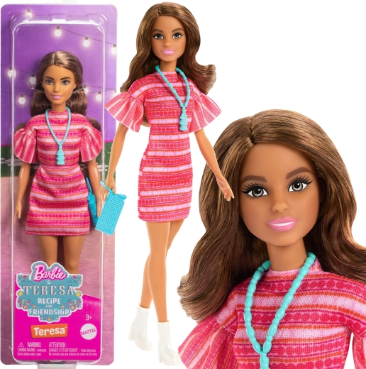 Barbie Teresa baba kiegészítőkkel