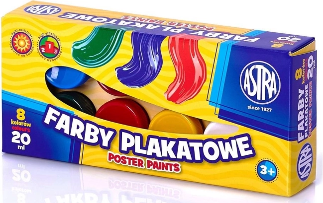 ASTRA temperafesték készlet 8×20 ml