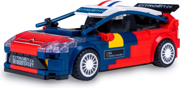 CaDA Citroën C4 WRC 2008 építő készlet 1:24 méretarányban