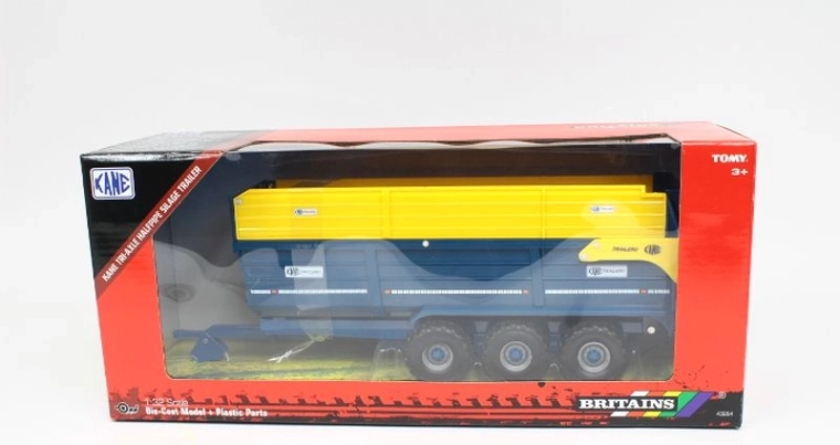 Britains Kane háromtengelyes Halfpipe silós pótkocsi 1:32