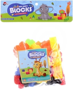 Építőkocka készlet – variálható műanyag kockák
