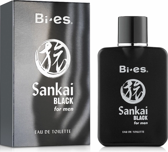 Férfi eau de toilette BI-ES Sankai Black 100 ml