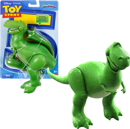 Mattel Disney Pixar Toy Story Rex dinoszaurus figura 21 cm