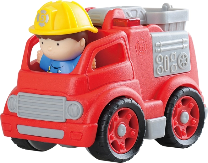 Playgo tűzoltóautó figurával – 1 db