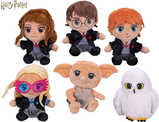 Harry Potter ülő plüssfigura 16 cm (assort, 6 féle)