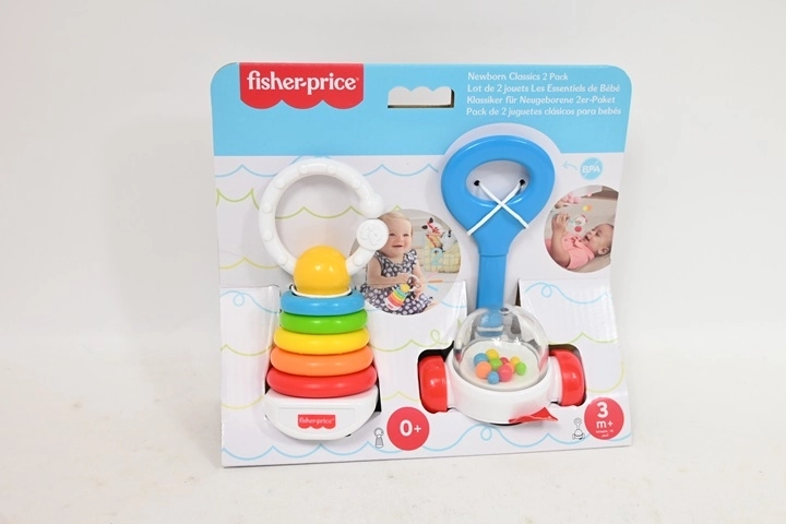 Fisher-Price csörgő és rágóka készlet, 2 db