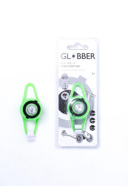 Globber LED lámpa neon zöld