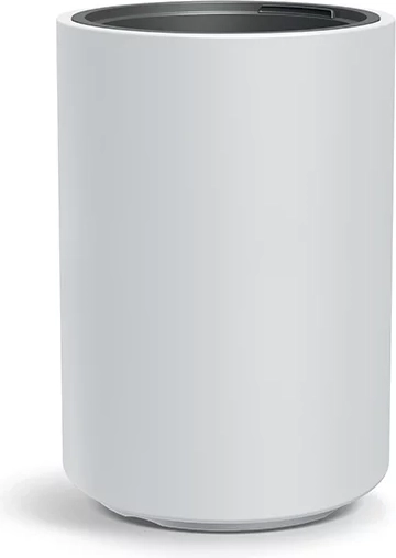 HEOS virágcserép betéttel, 39 cm, fehér