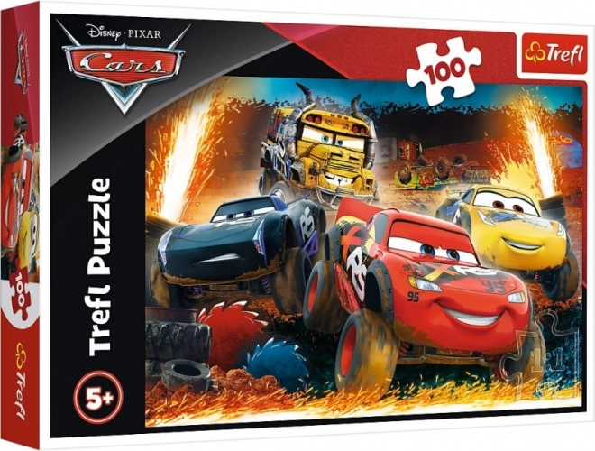 Puzzle Verdák Disney Cars Extrém verseny