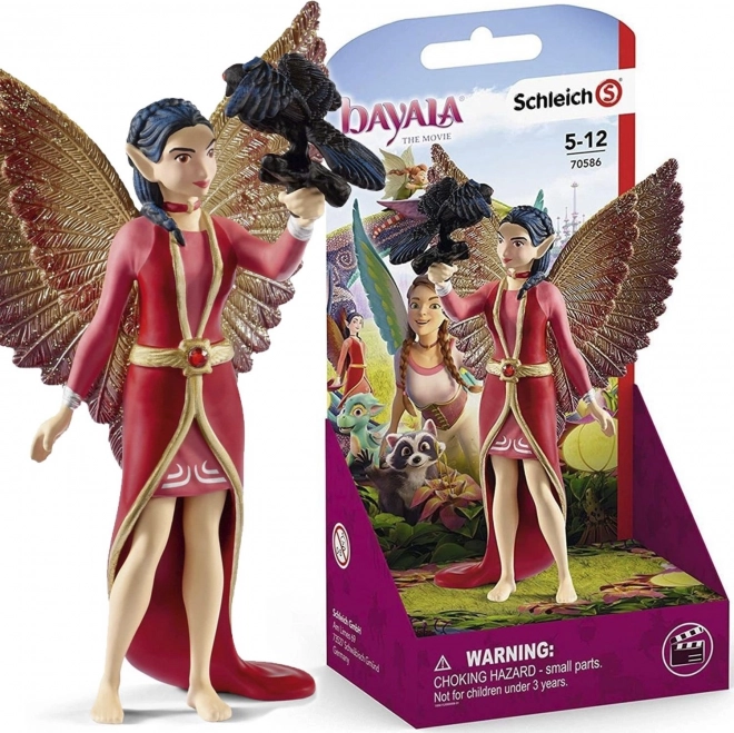 Schleich bayala nuray és a holló munyn figura