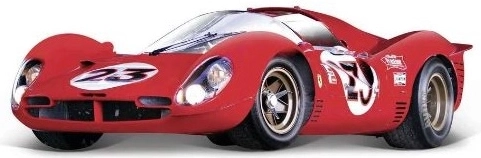 Ferrari 330 P4 Daytona versenyautó-modell 1:24 méretarányban