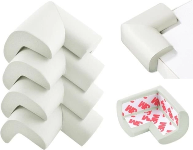 Hab sarokvédők – 4 db – Fehér