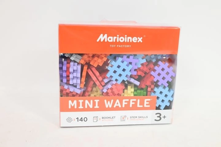 Marioinex mini waffle építőjáték 140 db-os készlet, 2-es minta