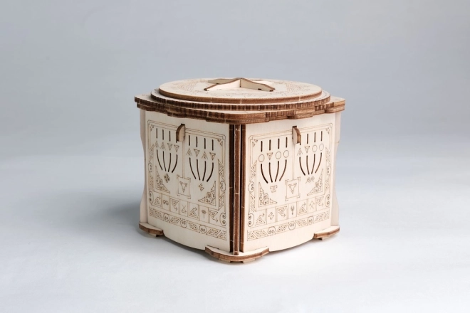 Fa puzzle doboz EscapeWelt Secret Lock Box