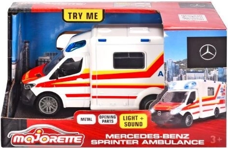 Majorette Grand MERCEDES mentőautó 12,5 cm