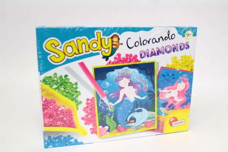 Lisciani Sandy Colorando Colorando Diamonds – sellő gyémántmozaik