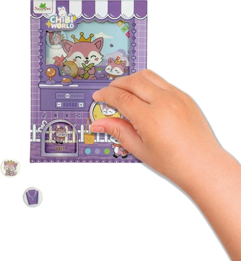 Chibi világ gashapon jegyzetfüzet róka - 1 db