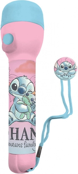 Gyerek LED zseblámpa STITCH a KiDS Licensing-től