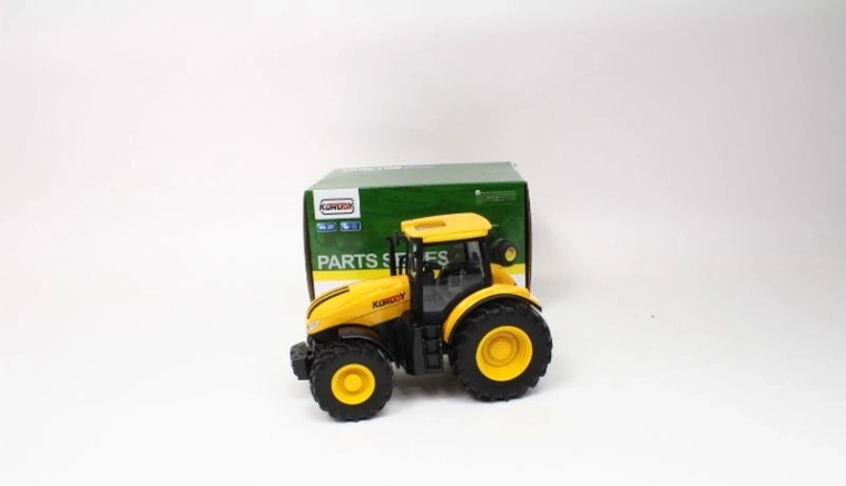 Traktor modell önmagában, fény- és hangeffektekkel
