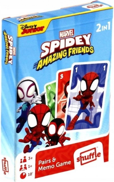Fekete Péter kártya és memóriajáték Spidey